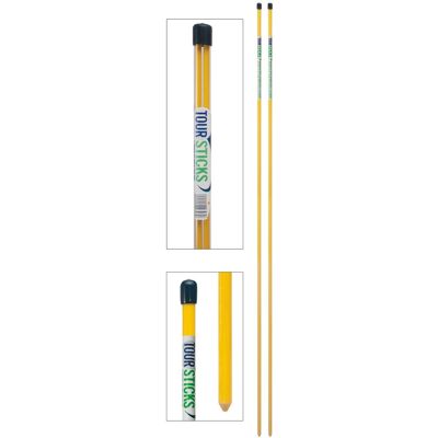 Tour Sticks Alignment Sticks 2 Pack Gul Tour Sticks Alignment Sticks 2 Pack Gul