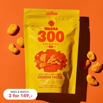 WABBA Cheddar Cheese Bean 75g WABBA Cheddar Cheese Bean 75g