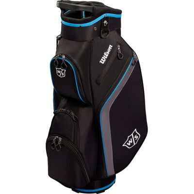 Wilson Lite Cart Trallebag Svart/blå Wilson Lite Cart Trallebag Svart/blå