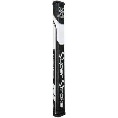 SuperStroke Flatso 1.0 Puttergrep Svart/hvit SuperStroke Flatso 1.0 Puttergrep Svart/hvit