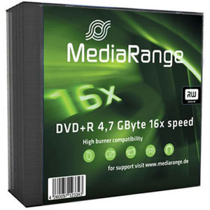 Dvd-R - Recordable 4,7gb Dvd+rw 16x - 5 Stk Slim-Cover