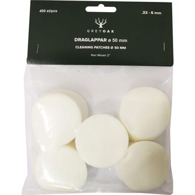 Grey Oak Cleaning Patches, 50mm, 400 pcs White OneSize Grey Oak Cleaning Patches, 50mm, 400 pcs White OneSize