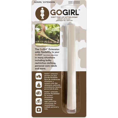 GoGirl Women's Extension Khaki OneSize GoGirl Women's Extension Khaki OneSize