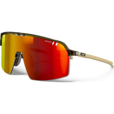 Julbo Intensity Reactiv 1-3 Shiny Translucent Army Green/Matt Beige M Julbo Intensity Reactiv 1-3 Shiny Translucent Army Green/Matt Beige M