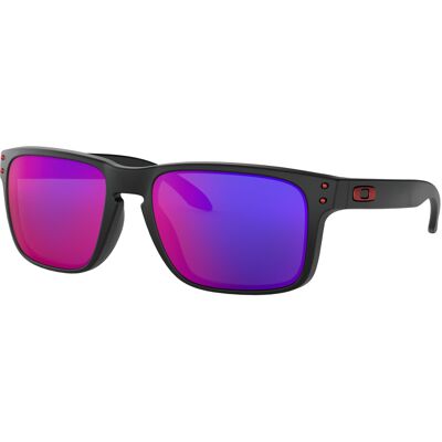 Oakley Holbrook Matte Black/Positive Red Iridi OneSize Oakley Holbrook Matte Black/Positive Red Iridi OneSize