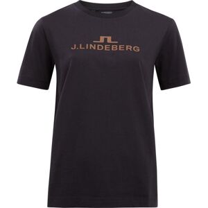 J.Lindeberg Women's Alpha T-Shirt Black XS, Black