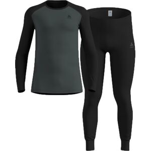 Odlo Men's Active Warm Base Layer Set Black - Urban Chic XL Odlo Men's Active Warm Base Layer Set Black - Urban Chic XL