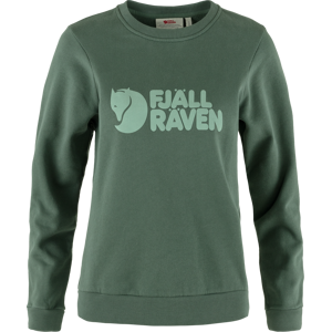 Fjällräven Women's Logo Sweater Deep Patina/Misty Green M Fjällräven Women's Logo Sweater Deep Patina/Misty Green M