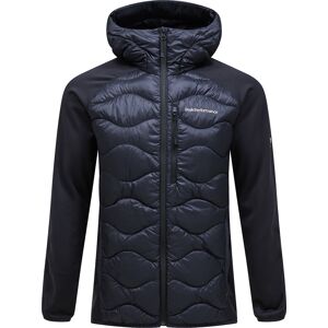 Peak Performance Men's Helium Down Hybrid Hood Black M Peak Performance Men's Helium Down Hybrid Hood Black M