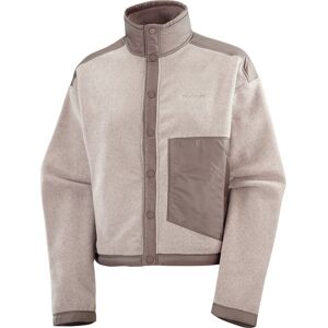 Salomon Women's Chroma Fleece Cardigan Etherea M Salomon Women's Chroma Fleece Cardigan Etherea M