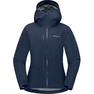 Norrøna Women's Falketind Gore-Tex Paclite Jacket Indigo Night L, Indigo Night