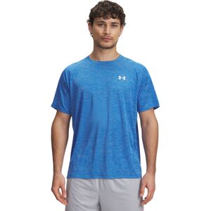 Under Armour Men's UA Tech Textured Short Sleeve Blue Atlantis S Under Armour Men's UA Tech Textured Short Sleeve Blue Atlantis S