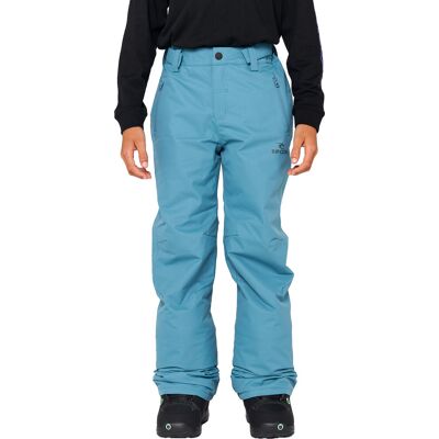 Rip Curl Kids' Olly Snow Pant Ocean Blue Tie 14 Rip Curl Kids' Olly Snow Pant Ocean Blue Tie 14