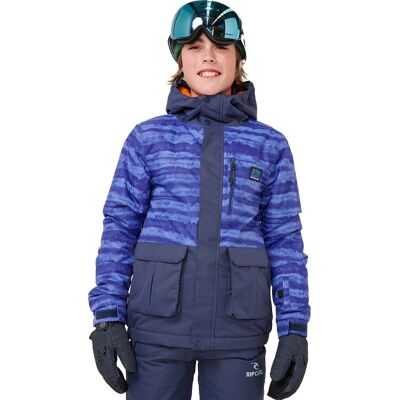 Rip Curl Kids' Anti-Series Snake Jacket 10K/10K Navy 14 Rip Curl Kids' Anti-Series Snake Jacket 10K/10K Navy 14