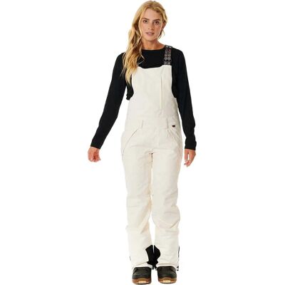 Rip Curl Women's Vermont Bib 10k/10k Off White L Rip Curl Women's Vermont Bib 10k/10k Off White L