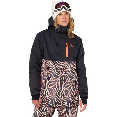 Rip Curl Women's Anti-Series Anorak 10K/10K Snow Jacket Black M Rip Curl Women's Anti-Series Anorak 10K/10K Snow Jacket Black M
