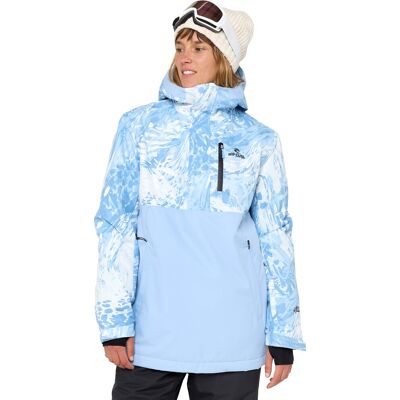 Rip Curl Women's Anti-Series Anorak 10K/10K Snow Jacket Mid Blue M Rip Curl Women's Anti-Series Anorak 10K/10K Snow Jacket Mid Blue M