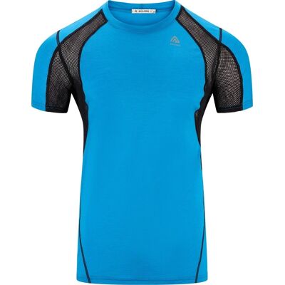 Aclima Men's LightWool 140 Sports T-shirt Bluejay/Jet Black M Aclima Men's LightWool 140 Sports T-shirt Bluejay/Jet Black M