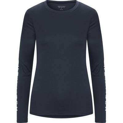 Röhnisch Women's Team Logo Long Sleeve Space Navy L Röhnisch Women's Team Logo Long Sleeve Space Navy L