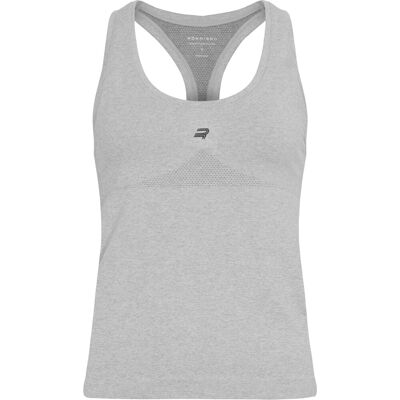 Röhnisch Women's Seamless Flex Tank Grey Melange S Röhnisch Women's Seamless Flex Tank Grey Melange S