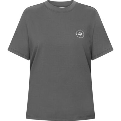 Röhnisch Women's Rohnisch Cotton Tee Dark Shadow XS Röhnisch Women's Rohnisch Cotton Tee Dark Shadow XS