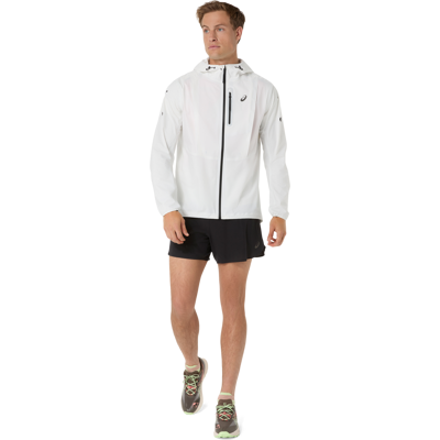 Asics Men´s Fujitrail Elite Waterproof Jacket Cream S Asics Men´s Fujitrail Elite Waterproof Jacket Cream S
