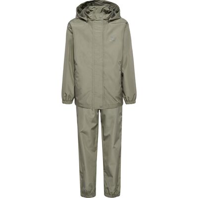 Hummel Juniors' Hmlnessie Rainsuit Vetiver 110 Hummel Juniors' Hmlnessie Rainsuit Vetiver 110
