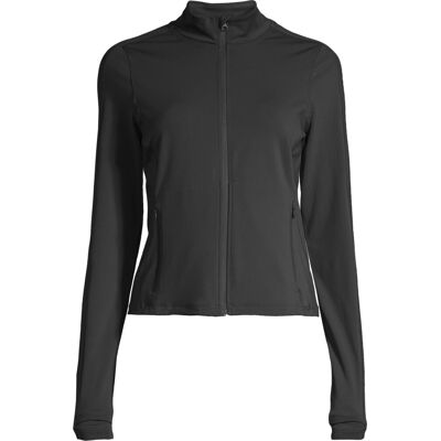 Casall Women's Soft Touch Zip Jacket Black S Casall Women's Soft Touch Zip Jacket Black S