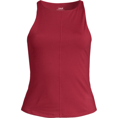 Casall Women's Soft Touch Built-In-Bra Tank Maroon Red XL Casall Women's Soft Touch Built-In-Bra Tank Maroon Red XL