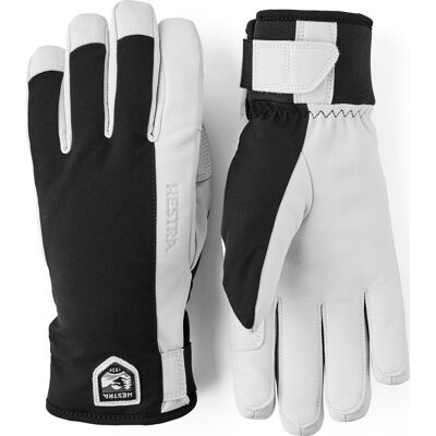 Hestra Flextron Motion Short 5-Finger Black/Offwhite 8 Hestra Flextron Motion Short 5-Finger Black/Offwhite 8