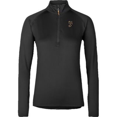 Johaug Women's Elemental Half Zip Black L Johaug Women's Elemental Half Zip Black L