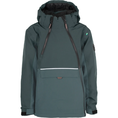 Lindberg Kids' Anorak Jacket Dark Teal/lagoon 130 Lindberg Kids' Anorak Jacket Dark Teal/lagoon 130