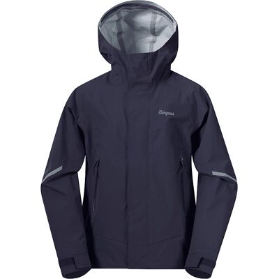 Bergans Juniors' 3L Shell Jacket Navy Blue 128 Bergans Juniors' 3L Shell Jacket Navy Blue 128