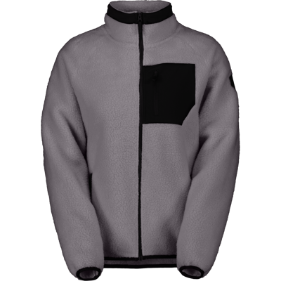 Scott Women's Defined Heritage Pile Jacket Evening Grey/black XS Scott Women's Defined Heritage Pile Jacket Evening Grey/black XS