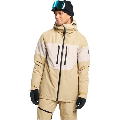 Tenson Men's Kiroro Ski Jacket Beige L Tenson Men's Kiroro Ski Jacket Beige L