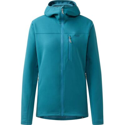 Haglöfs Women's Rosson Mid Hood Mountain Teal L Haglöfs Women's Rosson Mid Hood Mountain Teal L