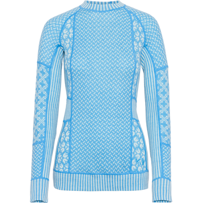 Kari Traa Women's Smekker Long Sleeve Ocean XL Kari Traa Women's Smekker Long Sleeve Ocean XL