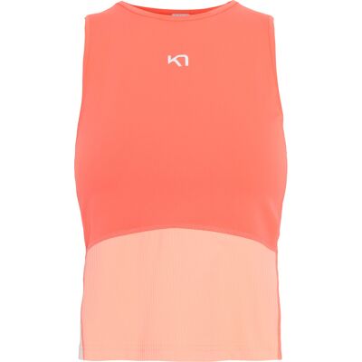 Kari Traa Women's Linnea Top Peach Bloom L Kari Traa Women's Linnea Top Peach Bloom L