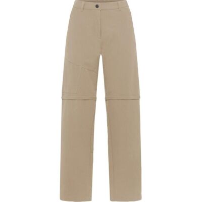 Jack Wolfskin Women's Pico Trail Zip Off Pants Hazel Wood 36 R Jack Wolfskin Women's Pico Trail Zip Off Pants Hazel Wood 36 R