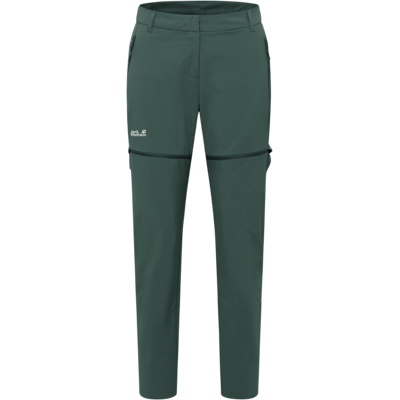 Jack Wolfskin Women's Hikeout Zip Off Pants Sago Palm 40 Regular Jack Wolfskin Women's Hikeout Zip Off Pants Sago Palm 40 Regular