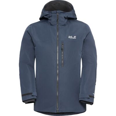 Jack Wolfskin Men's Flowline 3in1 Jacket Midnight Sky XL Jack Wolfskin Men's Flowline 3in1 Jacket Midnight Sky XL