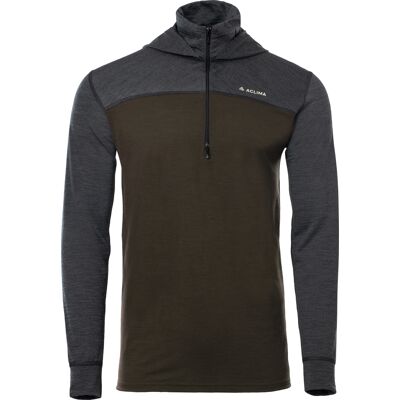 Aclima Men's LightWool 180 Hoodie Tarmac/Marengo Tarmac / Marengo L Aclima Men's LightWool 180 Hoodie Tarmac/Marengo Tarmac / Marengo L