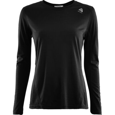 Aclima LightWool Sports Shirt Woman Jet Black XL Aclima LightWool Sports Shirt Woman Jet Black XL