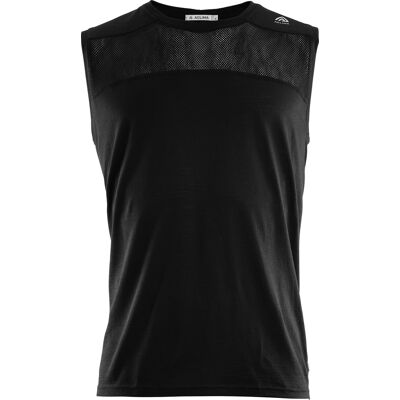 Aclima Men's LightWool Sports Singlet Jet Black M Aclima Men's LightWool Sports Singlet Jet Black M