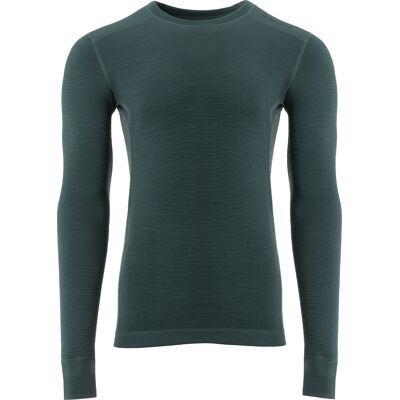 Aclima Men's StreamWool Crewneck Green Gables L Aclima Men's StreamWool Crewneck Green Gables L