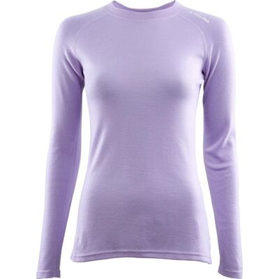 Aclima Women's WarmWool Crewneck Purple Rose L Aclima Women's WarmWool Crewneck Purple Rose L