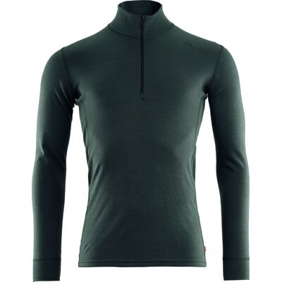Aclima WarmWool Mock Neck with Zip Man Green Gables S Aclima WarmWool Mock Neck with Zip Man Green Gables S
