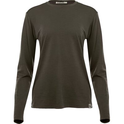 Aclima Lightwool 180 Tarmac Langermet Dame Aclima Lightwool 180 Tarmac Langermet Dame