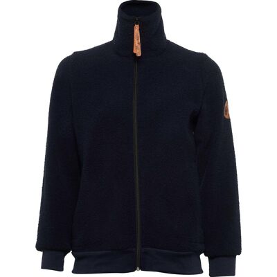 Aclima Women's ReBorn Terry Jacket Navy Melange L Aclima Women's ReBorn Terry Jacket Navy Melange L