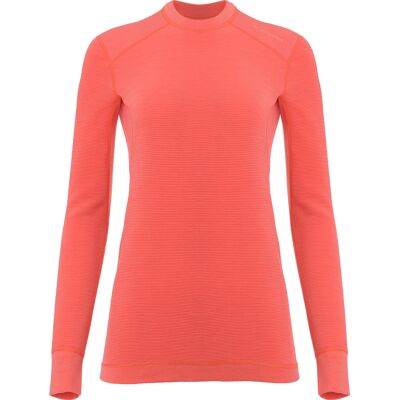 Aclima Women's StreamWool Crewneck Spiced Coral L Aclima Women's StreamWool Crewneck Spiced Coral L